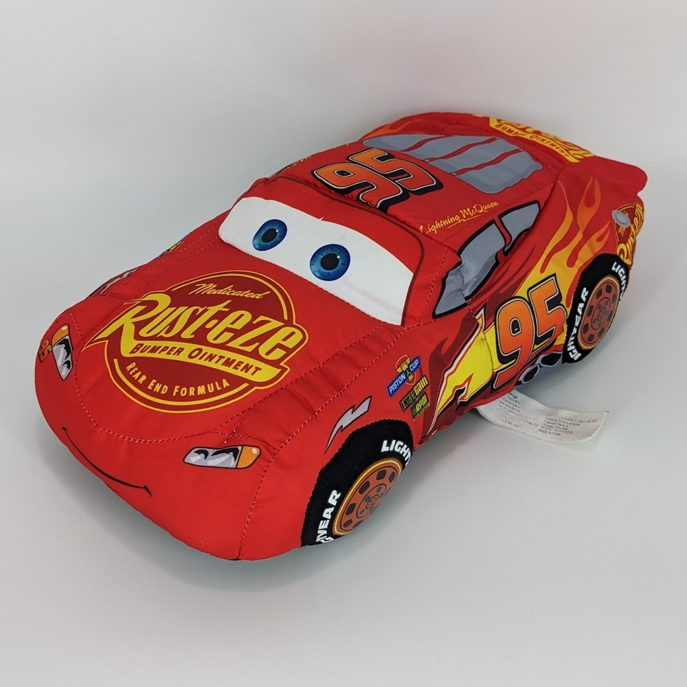 Disney Pixar Cars 3 Transforming Lightning McQueen Plush